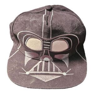 Disney Darth Vader Men's Black and White Hat